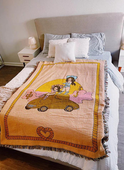 Valfre Bandidas Woven Blanket
