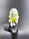 Paulson Pieces Puffco Pivot Glass Replacement Top W/ Auto Spinning Pearl Feature - Green Frit Fade