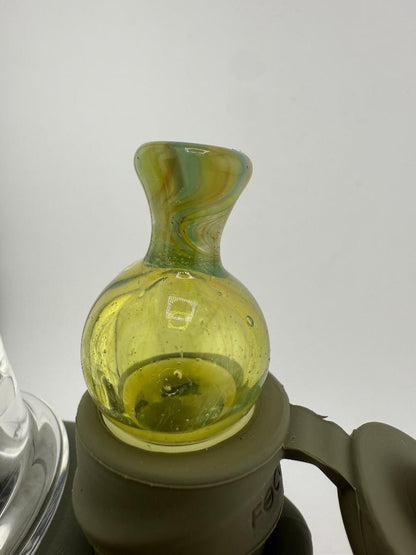 Paulson Pieces Green Crushed Opal Mini Bubble Cap