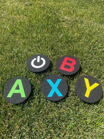 MoodMats Protective Mat – Controller Buttons Collection