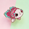 Evy Benita Pin - Flower Fish