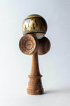 Sweets Kendama Boogie T Gold - Amped with gold tama and wooden ken, inspired by Boogie's guitar design.