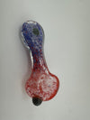 Highgrade Glass Dry Pipe  - Frit Colored
