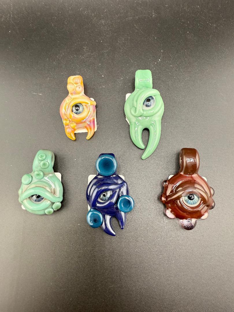 Jarvis Glass Small Eye Pendant