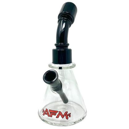 AFM Glass 8" One Shot Clear Glass Mini Dab Rig 14mm 45°