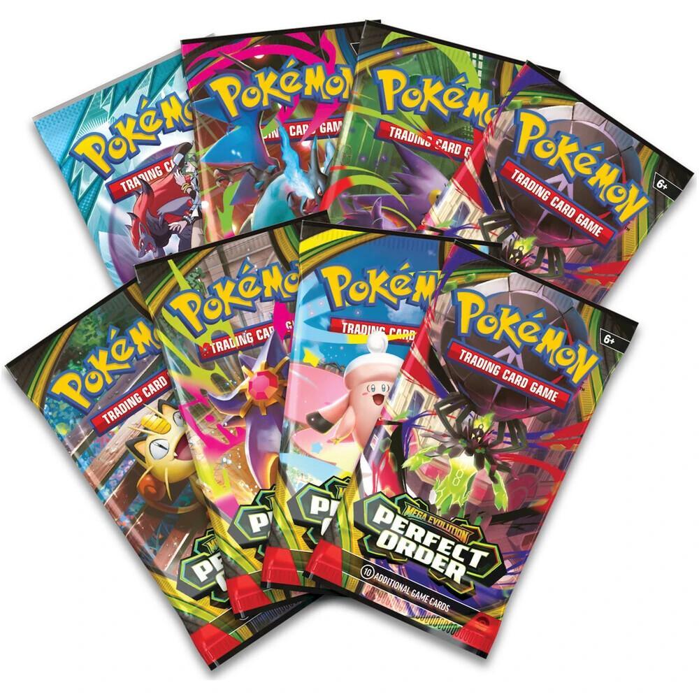 Pokémon TCG Mega Zygarde ex Premium Collection - 8 Booster Packs | Foil & Lenticular Promo