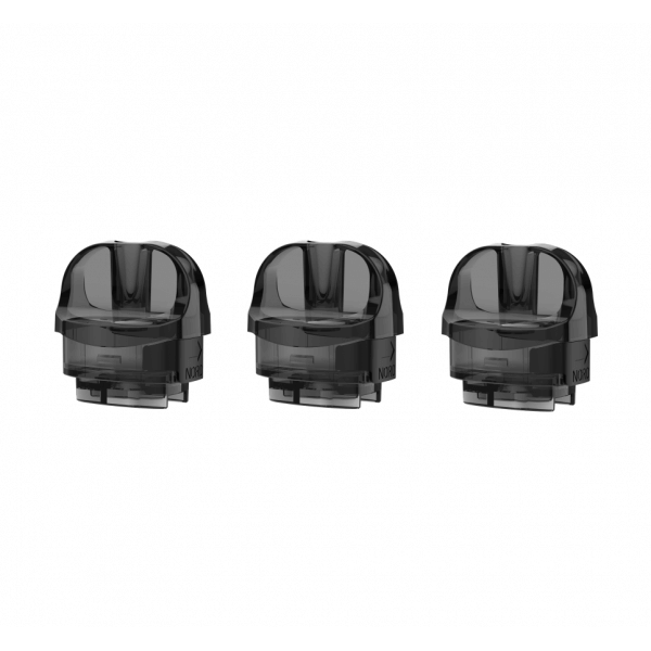 Set of three Smok Nord 50W replacement pods, designed for rich flavor and leak-resistant performance.
