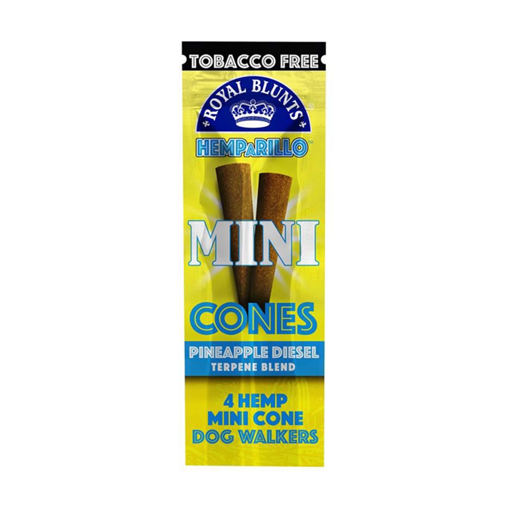 Royal Blunts Hemparillo 4pk Mini Hemp Cones