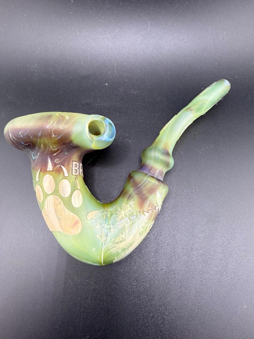 Brando Glass Sandblasted Pipes