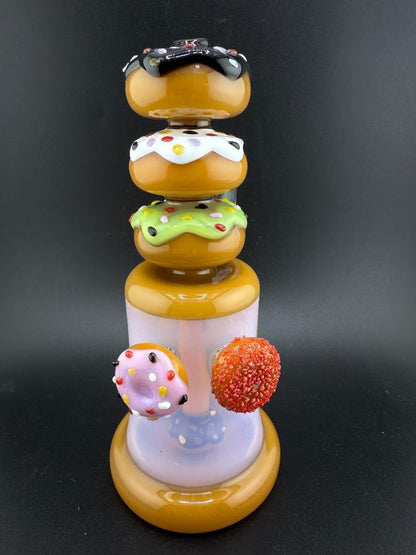 IC Glass Triple Doughnut Rig 14MM 90°