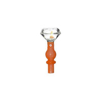 CaliBear Glass  Dr Dabber Switch 2 Joystick Carb Cap - Diamond Facet Opal