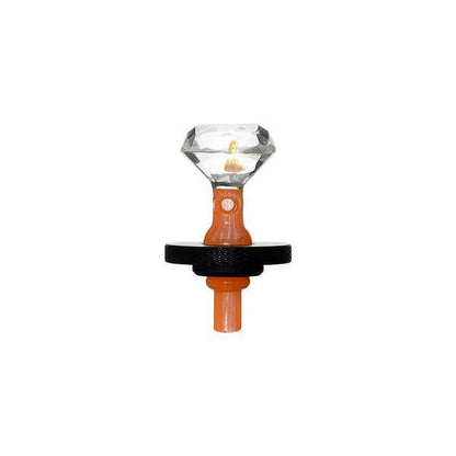 CaliBear Glass  Dr Dabber Switch 2 Joystick Carb Cap - Diamond Facet Opal