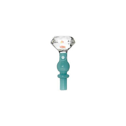 CaliBear Glass  Dr Dabber Switch 2 Joystick Carb Cap - Diamond Facet Opal