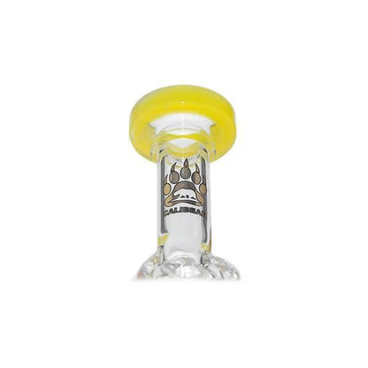 CaliBear Glass Puffco Peak / Puffco Peak Pro Glass Attachment  - Multi Color Recycler
