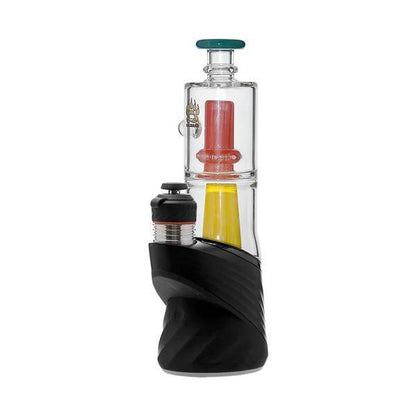 CaliBear Glass Puffco Peak / Puffco Peak Pro Glass Attachment  - Double Perc w/ Encased Opal