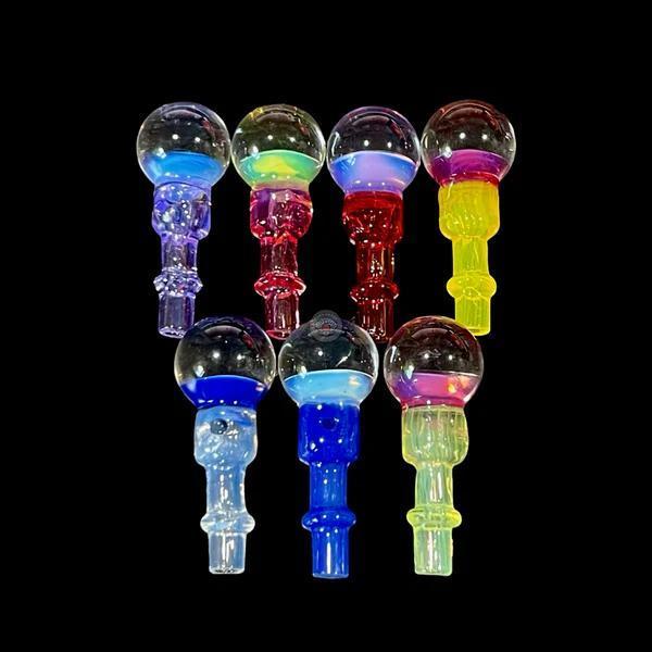 Tokr Glass Puffco Peak Accessory - Marble Joystick ( Coming Soon ): Colorful glass accessories for Puffco Peak.