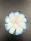 Danny W Glass Marble - 33mm White Implosion