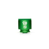 Ryan Fitt Pivot Adapter - "Interface" Single Unit in green aluminum finish for Puffco pivot.