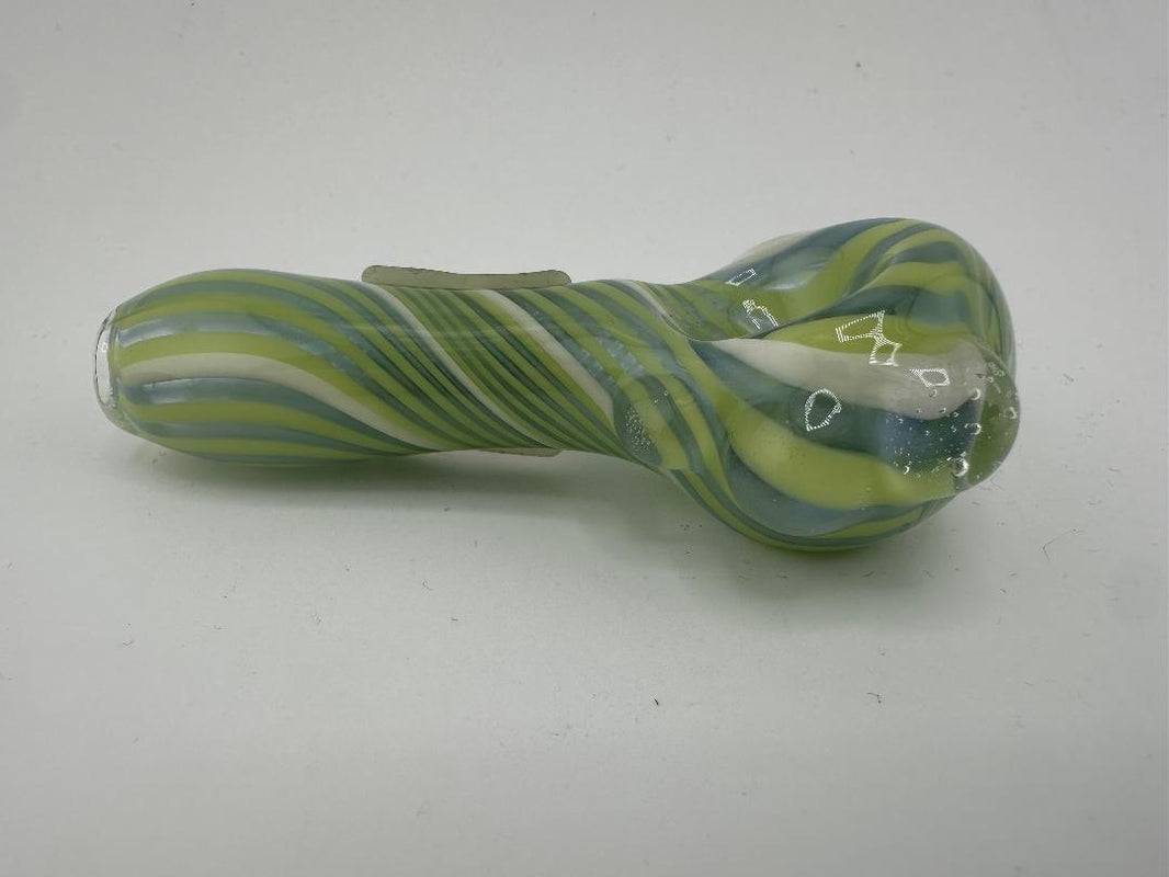 Phranq Glass Dry Pipe - Fully Worked Mini Pocket