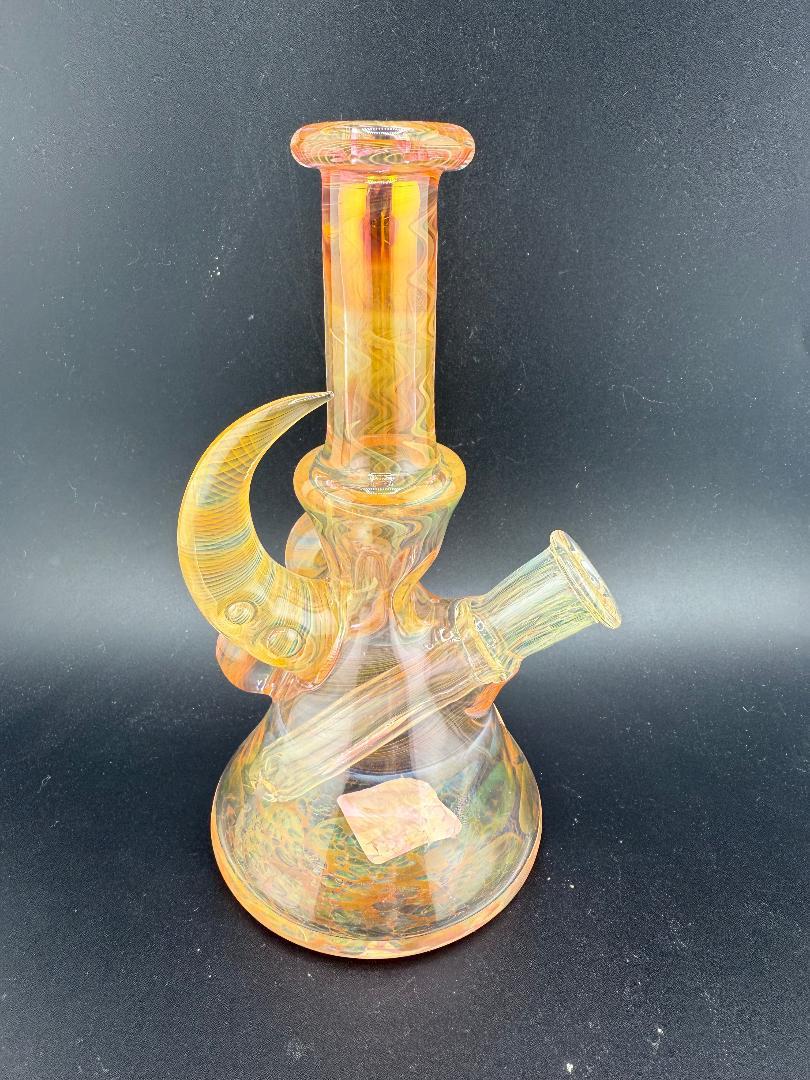 Brando Glass Heavy Fumed Beaker Dots 10mm 45°