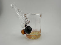 Brando Glass Puffco Proxy Accessory - Clear / Fumed Sidecar Pipe