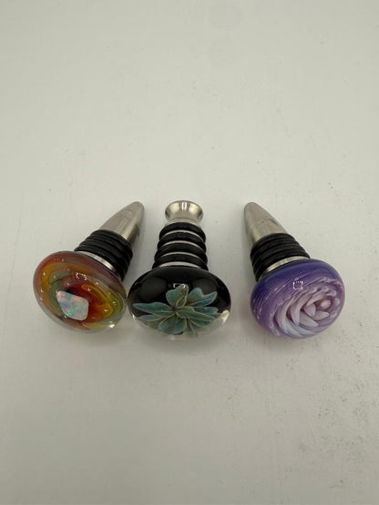 Danny W Glass Wine Bottle Stopper