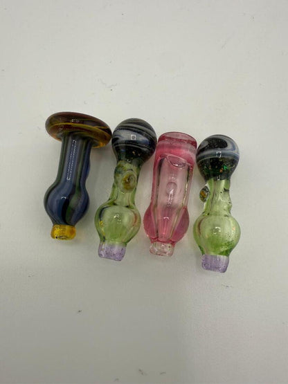Colorful handcrafted glass pieces for Puffco Proxy, designed for an enhanced dabbing experience.