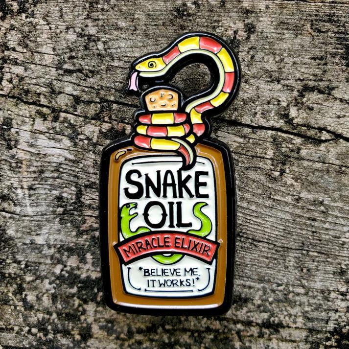 Kolorspun Snake Oil Pin