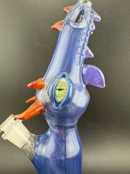 Phranq Glass Purple Dragon Rig 10mm 45°