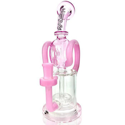 AFM Glass Andromeda 9.5" Recycler Dab Rig TX071 14mm 90°