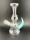 Pugsley Glass Clear Jammer w/ Colored Horn & Opal 10mm 45°