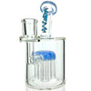 AFM Glass 6" 12 Arm Tree Perc Clear Glass Dab Rig TX690 14mm 90°