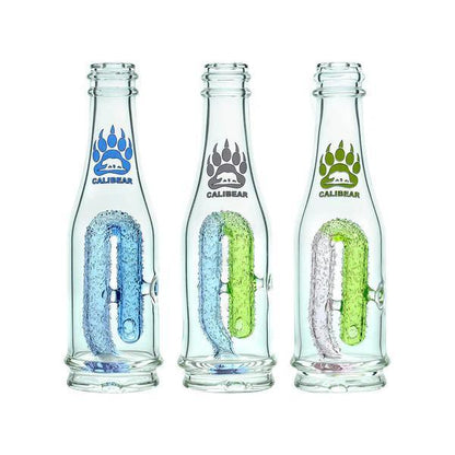 CaliBear Glass Puffco Peak / Puffco Peak Pro Glass -  Bottle Pinhole Gummy Perc