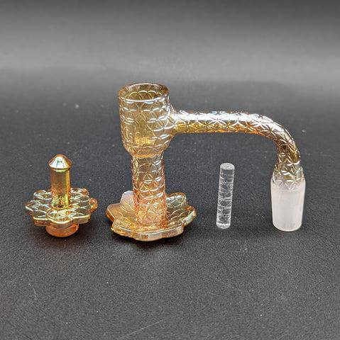 Cheech Glass Fumeric Banger and accessories featuring a premium quartz design for efficient vaporization.