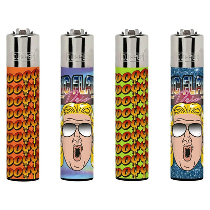 Clipper Lighter - Random design options featuring colorful graphics and unique styles for smokers and collectors.