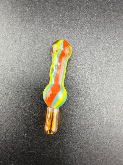 Colorful Paulson Pieces Puffco Peak Pro 3DXL Ball Cap made from premium borosilicate glass.