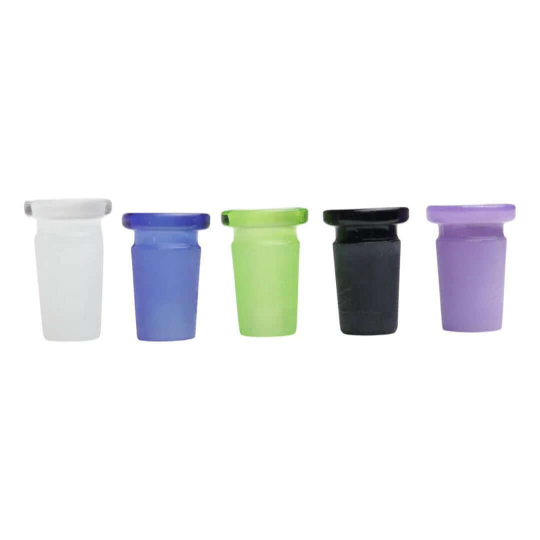Campfire Quartz 14mm to 10mm Reducer in five colors for rig accessories conversion.