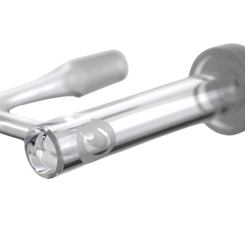 Cookies Tower Slurper Banger with a clear glass design and matching carb cap for optimized concentrate use.