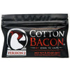 Cotton Bacon 10g package by Wick N' Vape, organic wicking cotton for vapers.