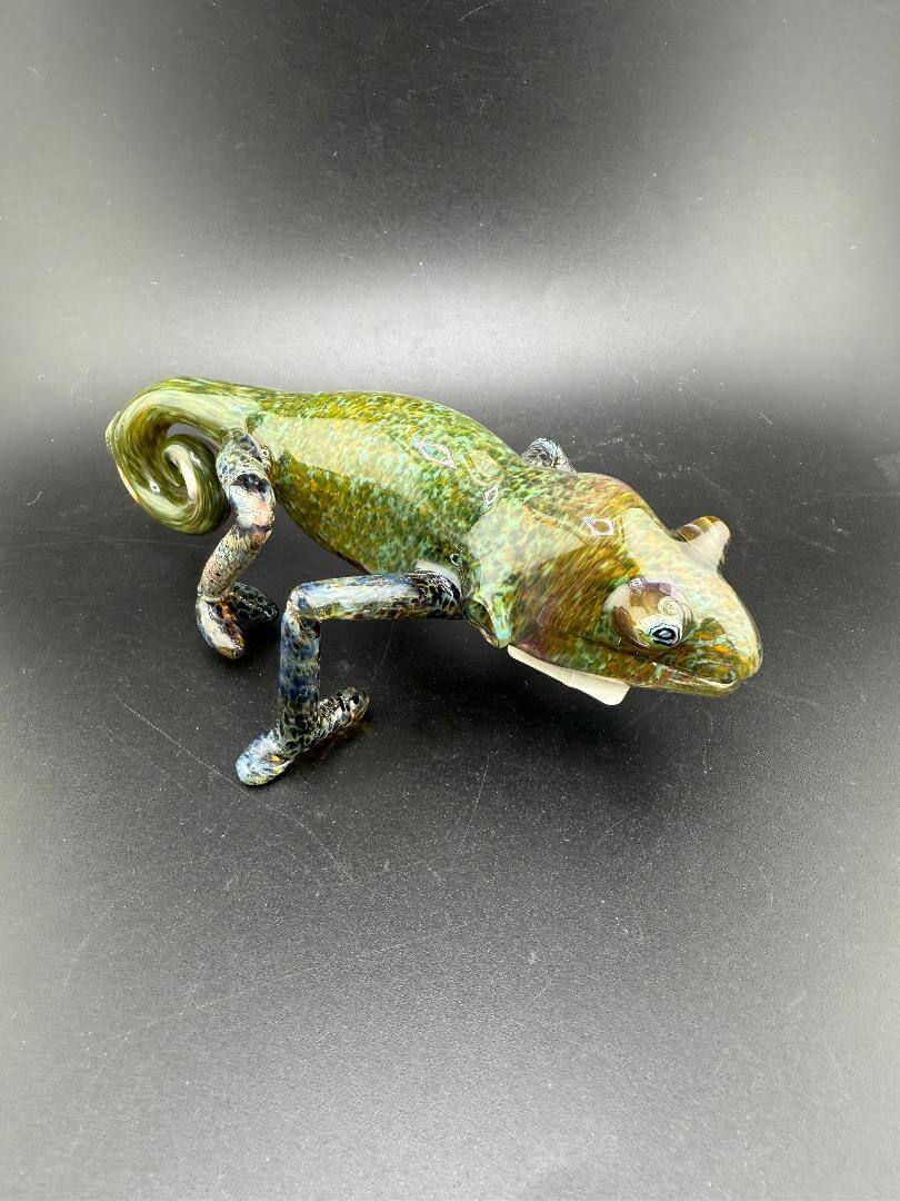 Crondo Glass Chameleon Pipe