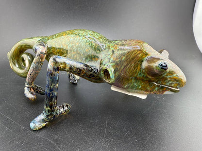 Crondo Glass Chameleon Pipe
