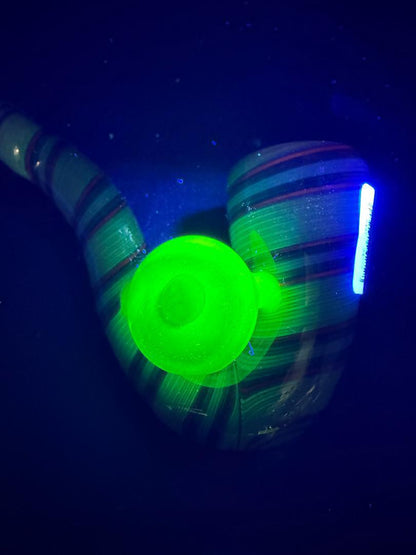 Filla John  Blue Wig Wag Sherlock UV Opal Pendant