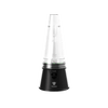 Leaf Buddi Wuukah electronic vaporizer with sleek black base and clear chamber for high-performance vaping.