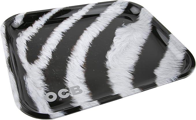 OCB Rolling Tray Zebra Large