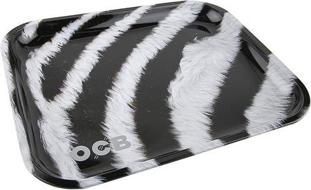 OCB Rolling Tray Zebra Large