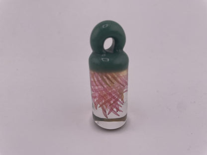 Rosie Works Glass Pendant - Cylinder