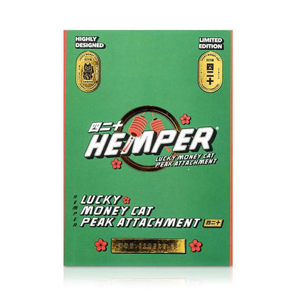 Hemper Glass Puffco Peak Glass Top - Lucky Money Cat