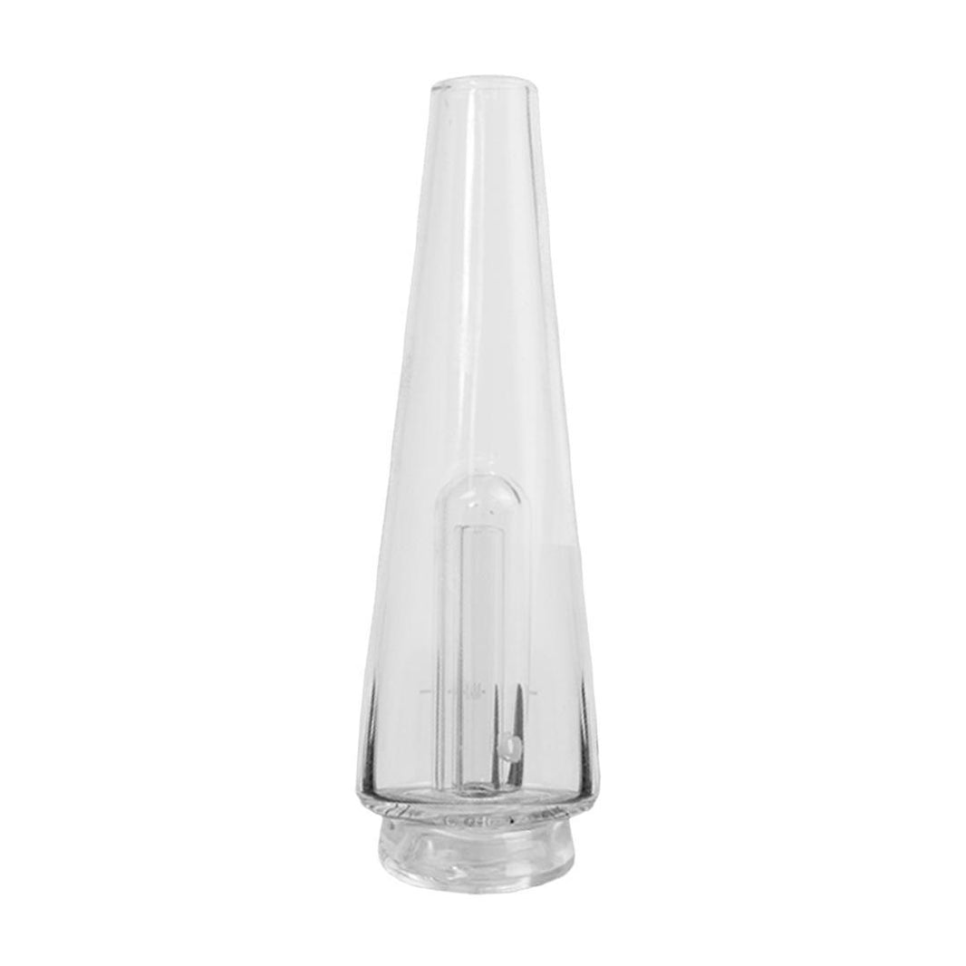 Randy's Grip+ Bubbler attachment made of durable borosilicate glass for enhanced vapor filtration.