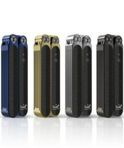 Hamilton Butterfly 510 Battery in various colors including blue, gold, and black, showcasing its sleek design.