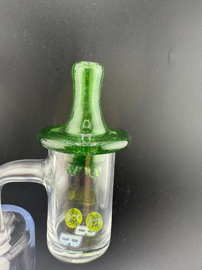 HighGrade Glass Full Color Green Spinner Cap